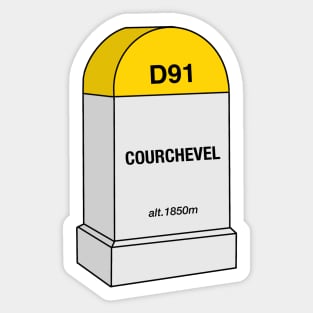 Bourne: Courchevel Sticker